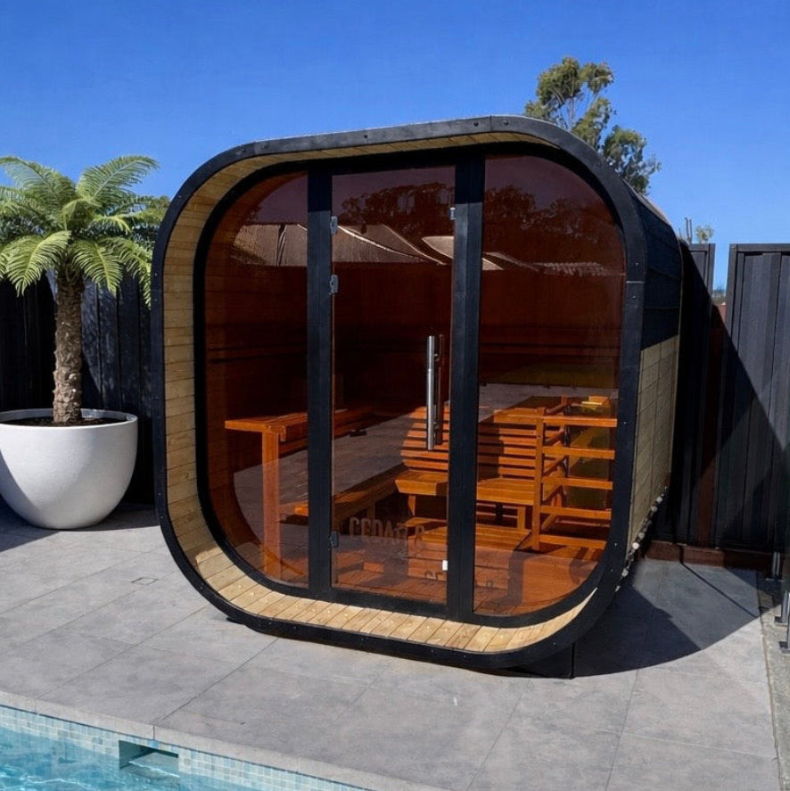 Vintara | 6-8 Person Traditional Cube Sauna