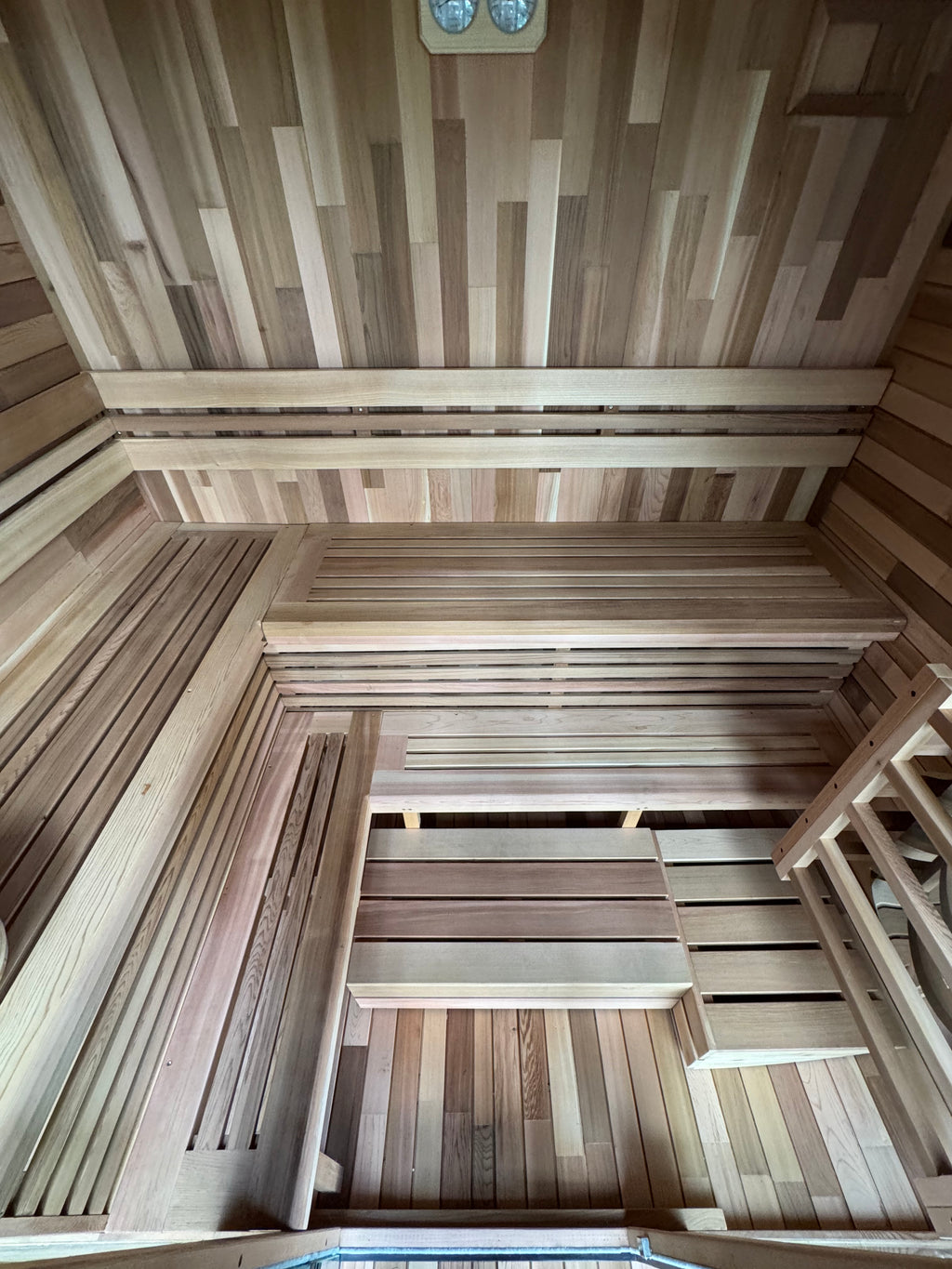 Cedara | 6-8 Person Traditional Cedar Cube Sauna