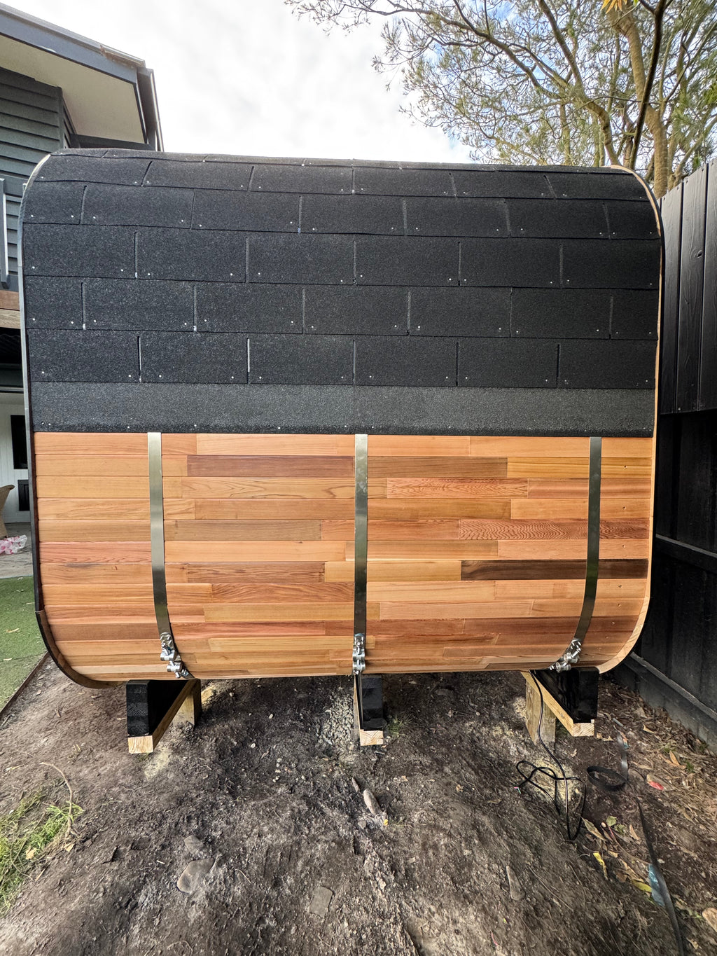 Cedara | 6-8 Person Traditional Cedar Cube Sauna